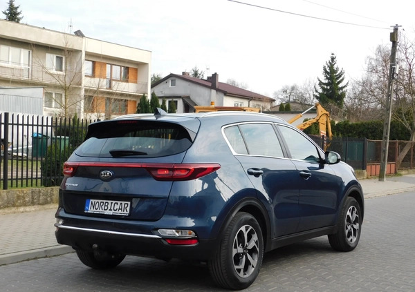 Kia Sportage cena 74980 przebieg: 156200, rok produkcji 2020 z Przedbórz małe 596